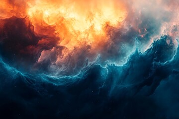 Stunning Nebula in Deep Space