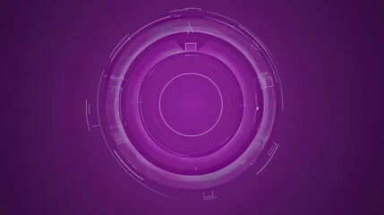 Abstract Purple Technology Design: Futuristic Geometric Pattern