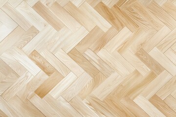 Light Beige Herringbone Wood Floor (1)
