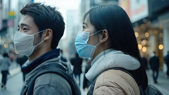 A comparative study of mask usage effectiveness indoors versus outdoors, presented with engaging visuals.