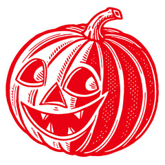 halloween pumpkin head