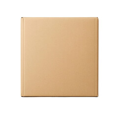 A minimalistic blank notebook cover in a warm beige hue, perfect for design, stationery, and creative inspiration.