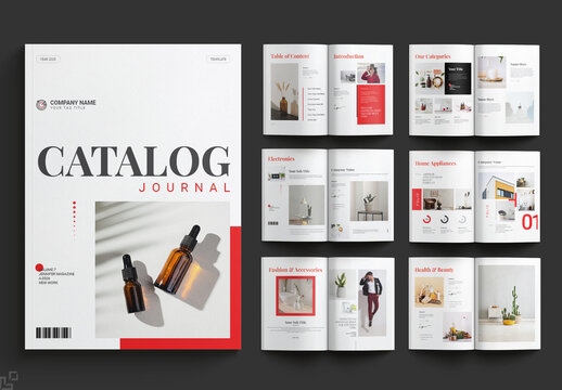 Catalog Template Layout