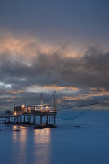 trabocco Palombo is a typical and historic trabocco and restaurant used for fishing fish in the...