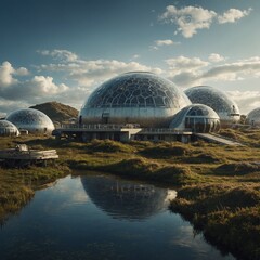 Obraz premium dome of the moon