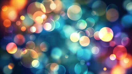 Immerse in the Enigmatic Allure of Abstract Bokeh Backgrounds