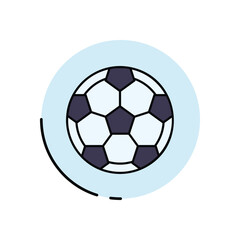 Fototapeta premium Sports Ball Vector icon