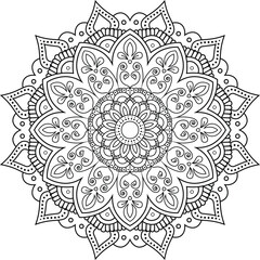 mandal design vector art design