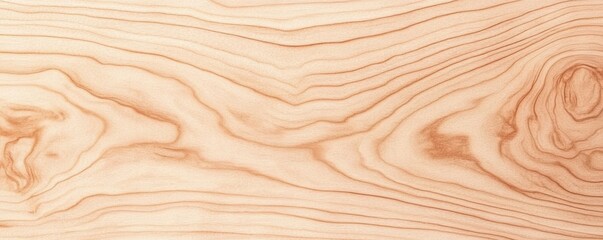 Fototapeta premium Beautiful Close-Up of Light Colored Wood Grain with Intricate Patterns and Textures