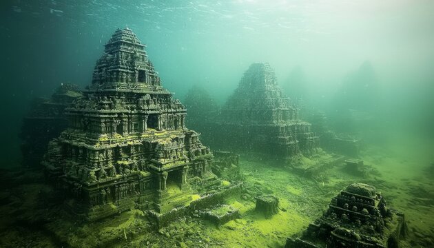 Diving into the depths of Dwaraka: an ancient epic's submerged treasure.