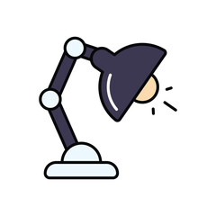 Study Lamp Vector icon