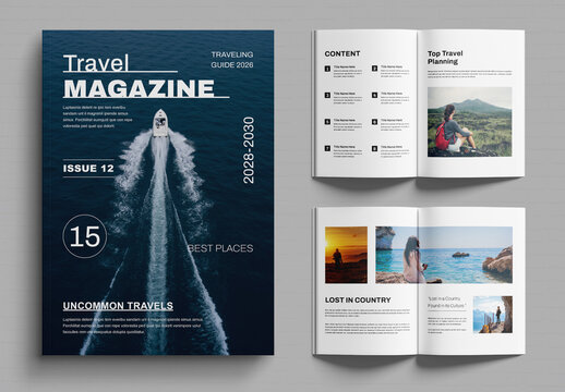 Travel Magazine Design