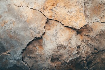 Obraz premium Collection of high-resolution stone texture backgrounds with natural cracks and earthy tones for design use