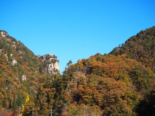 Shosenkyo Gorge, Nice gorge famous for autumn colors