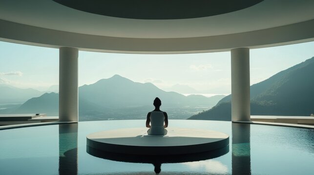 Lottery jackpot winner in a high-end spa resort. Featuring relaxation and rejuvenation