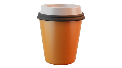 Stylish coffee cup made from eco-friendly materials, perfect for beverages on-the-go.