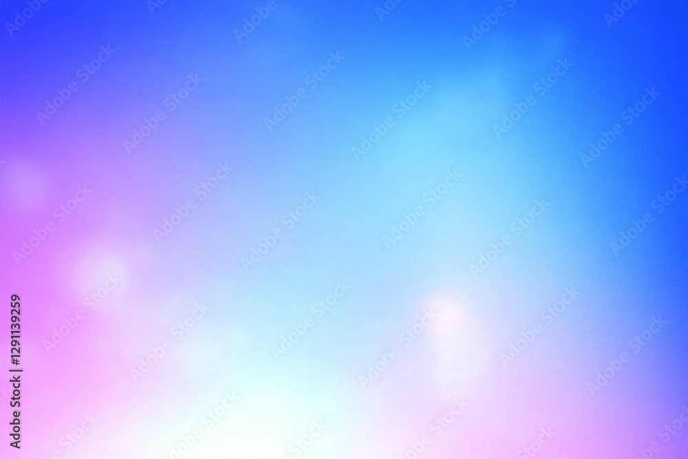Poster a soothing blend of blue and pink colors forms a soft gradient, creating a serene atmosphere that pr