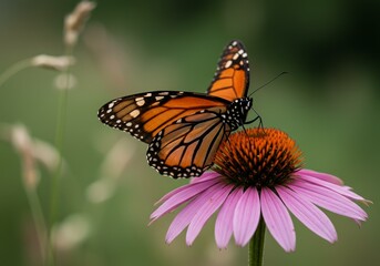 Butterfly on Flower
