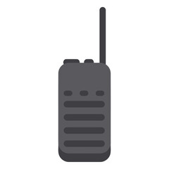 Obraz premium Walkie Talkie Vector Illustration: Clean vector illustration of a walkie-talkie, ideal for a variety of uses.