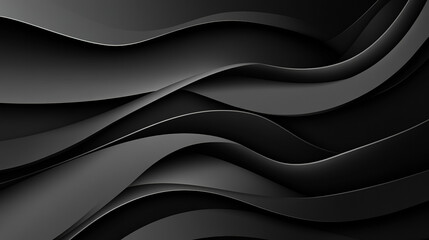 Fototapeta premium Black Abstract Background
