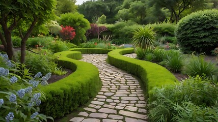 Obraz premium path in garden