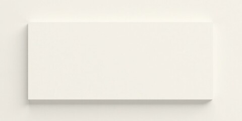 A Blank Rectangular Surface Ideal for Mockups and Presentations, Providing a Clean and Minimalist Aesthetic for Various Design Projects