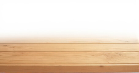 Fototapeta premium wooden surface with light gradient background creates minimalist and natural look