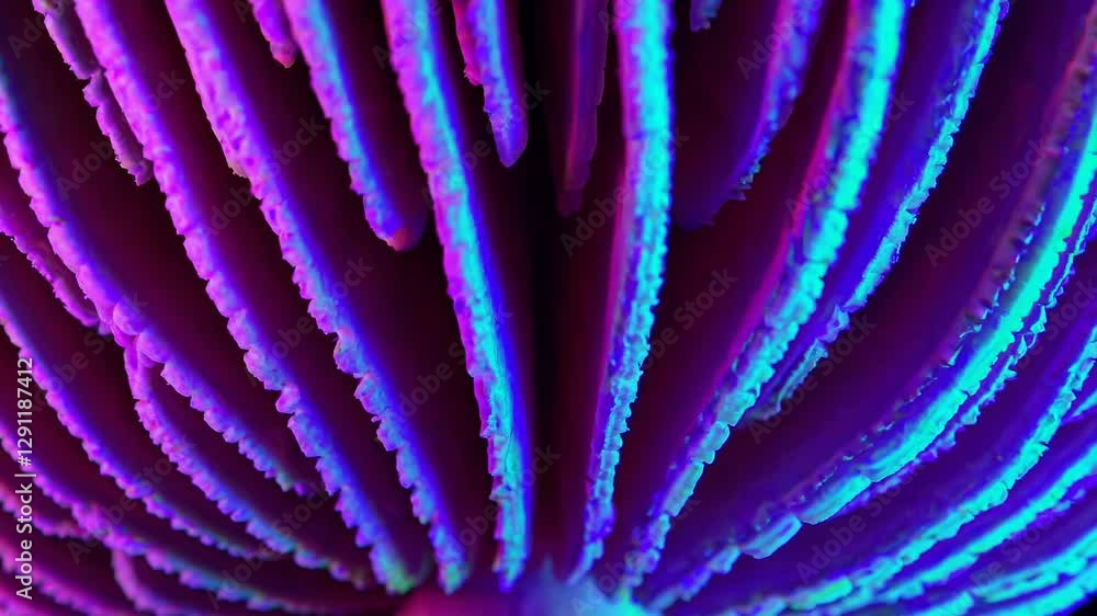 Poster abstract fractal background with colorful lines