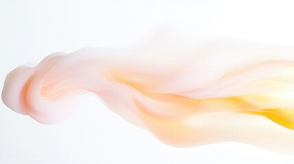 Soft, flowing waves in pastel hues create calming and ethereal a