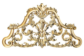 templates for design in 3D format in gold color