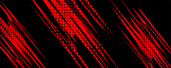 Car decal design vector. Graphic abstract stripe racing background kit designs for wrap vehicle, race car, rally, adventure and livery