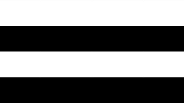 Shifting black-and-white checkered blocks dynamically glide across the frame, seamlessly transitioning in a rhythmic, flowing motion. 