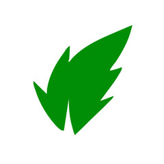 green leaves icons
