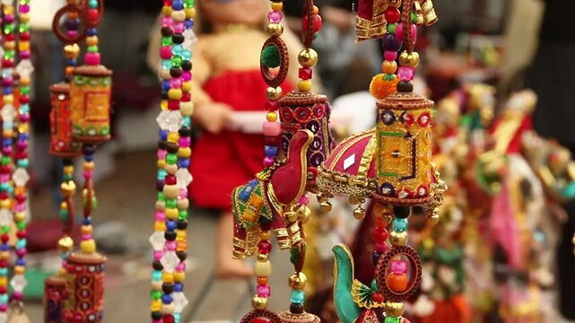 Colorful Asian Handicrafts,  handmade colorful jewelery , Handicraft kettle item, Colorful Handmade Pottery and Ceramics, Shop in lok virsa islamabad