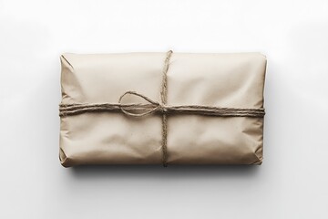Rustic Gift Wrapped in Recycled Paper