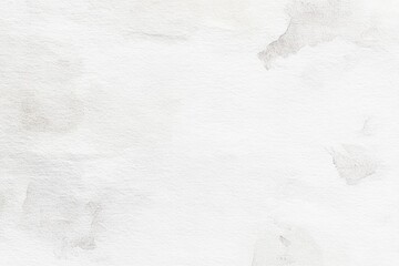 Fototapeta premium Light Gray Watercolor Blotted on White Paper