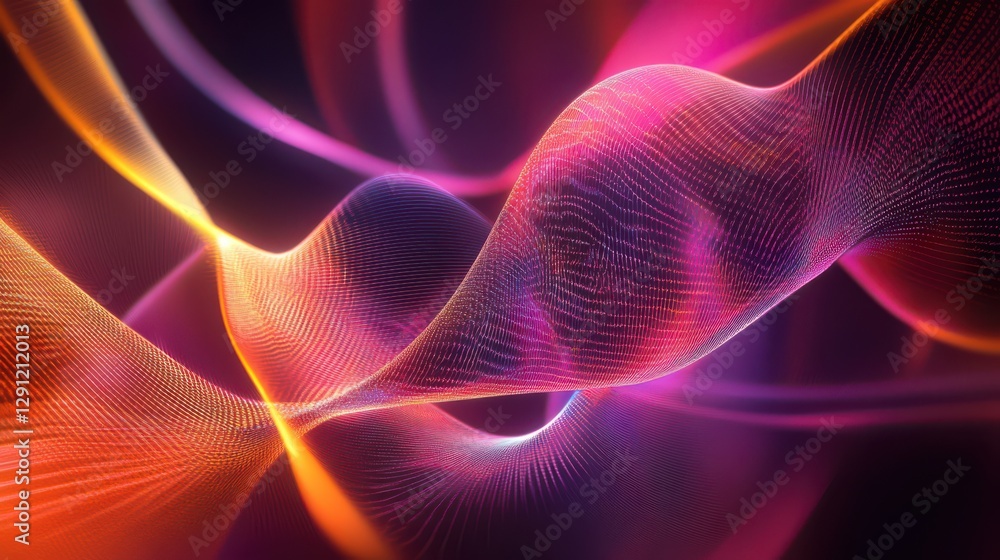 Poster abstract background connection futuristic network