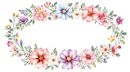 pink watercolor arrangements with flowers, set, bundle, bouquets with wildflowers, leaves, branches. Botanical illustration