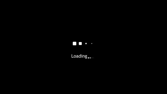 loading or buffering icon logo template design