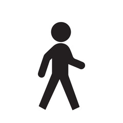 walk exercise men vector