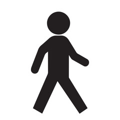 walk exercise men vector