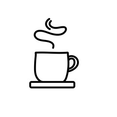 Cup line icon
