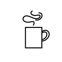 Cup line icon
