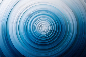 Rippling Concentric Rings Creating an Illusion of Depth and Unity Through Gradient Colors and Light Play