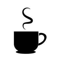 Coffee cup vector icon
