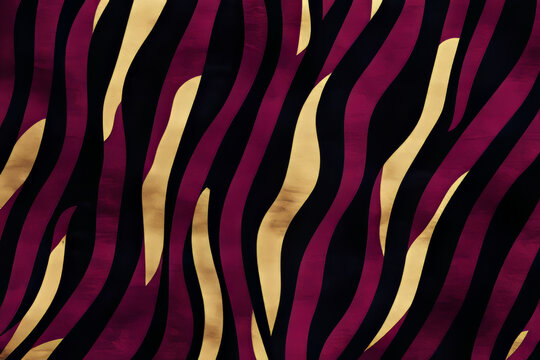 A modern zebra print with a chic twist