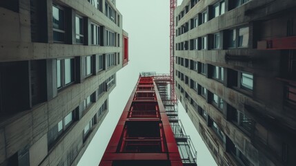 Obraz premium urban construction view