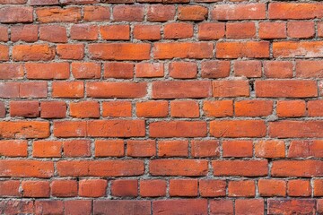 Obraz premium Old Red Brick Wall Texture (1)