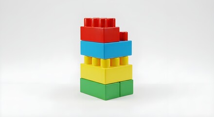 Fototapeta premium bloques de construcción 