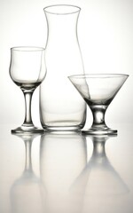 empty wine glass